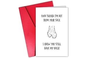 Step Dad Fathers Day Card Humorous, Dirty Elements Card from Stepson Stepdaughter