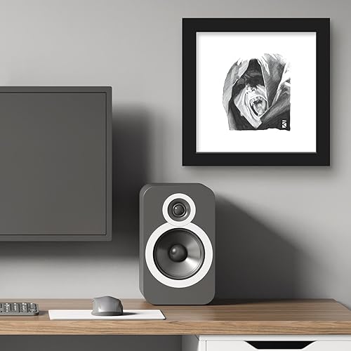 Miniatura 5 de Trends International Gallery Pops Star Wars Saga - Emperor Palpatine - Arte de pared, versión enmarcada en negro, 12 x 12 pulgadas