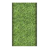 PAPSTAR Tischdecke Fußball/Rasen 500 x 120 cm, Rechteckig, Grün, 6 qm, Papier, Korbwebe, Party-ready, Fußballpartys, WM, EM