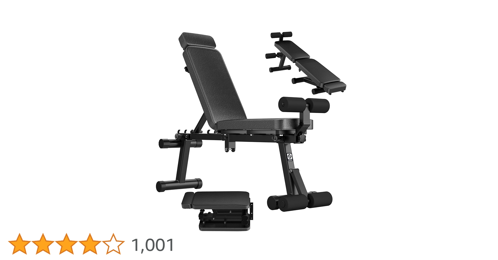 Amazon.co.jp: WASAI(ワサイ) トレーニングベンチ【組立不要/収納便利