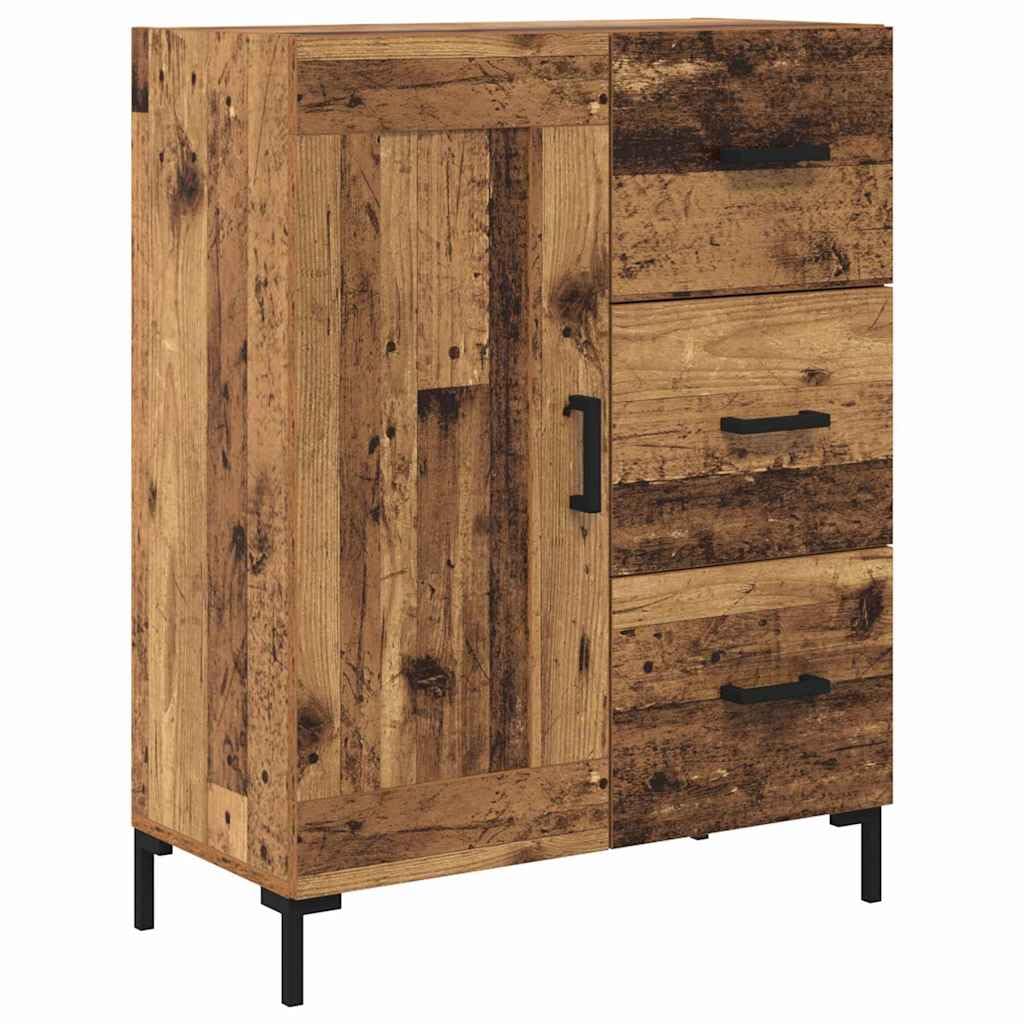 Highboard 2-TLG - Aparato de madera (69,5 x 34 x 180 cm)