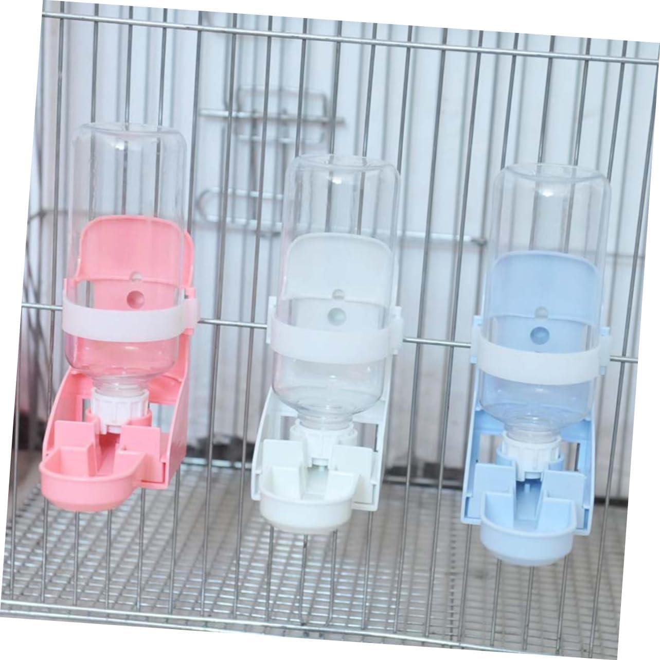 GANAZONO Pet Water Feeder Hanging Cage Dog Crate Water Dispenser Automatic Dog Waterer Pet Supplies for Cat Pigeon image 3