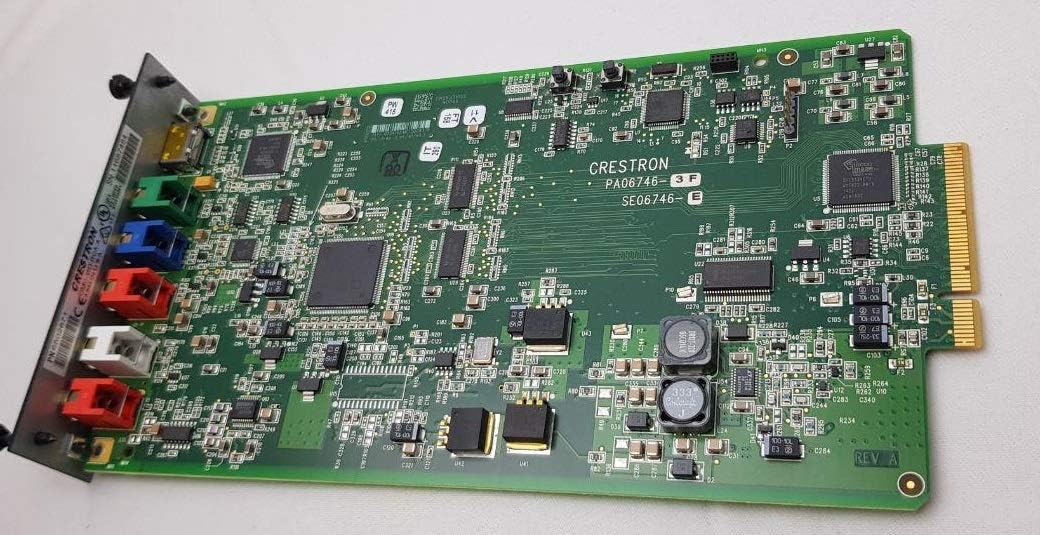 Crestron-DMC-VID-RCA-A RCA Analog Video Input Card w/Analog Audio for DigitalMedia Switchers