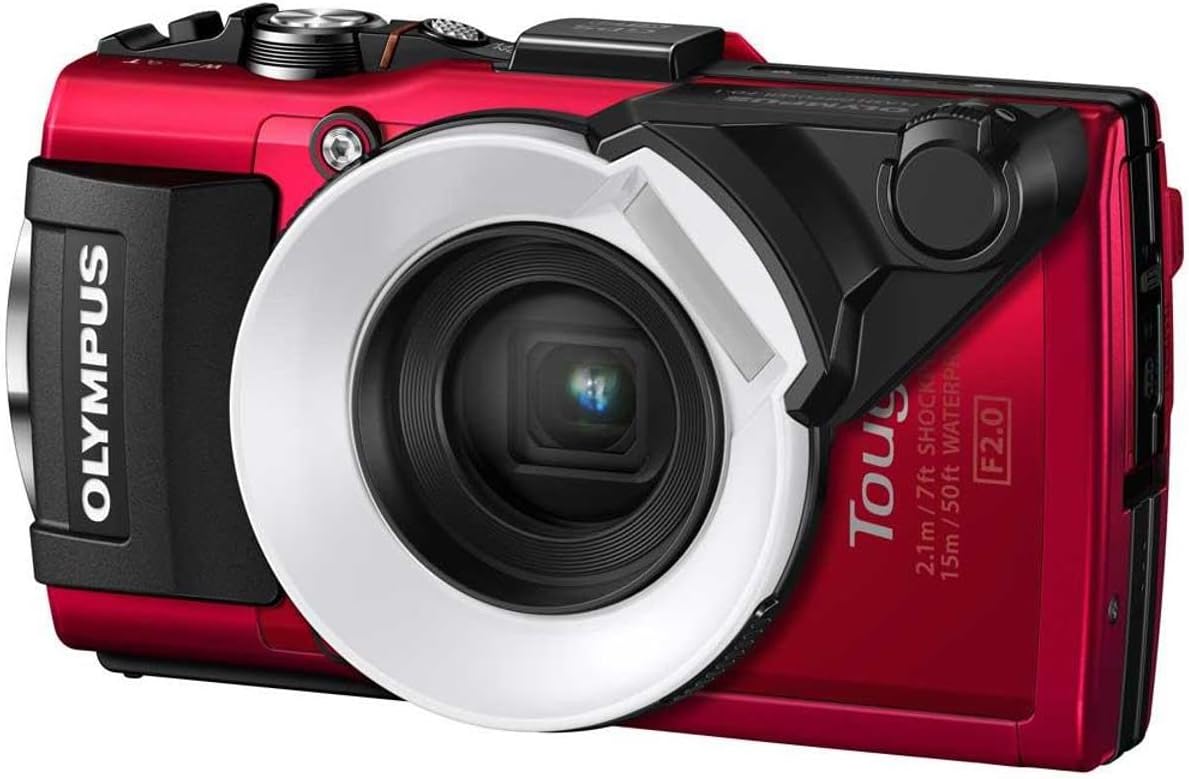 OM SYSTEM Olympus FD-1 Waterproof Flash Diffuser, White for TG-Series Cameras