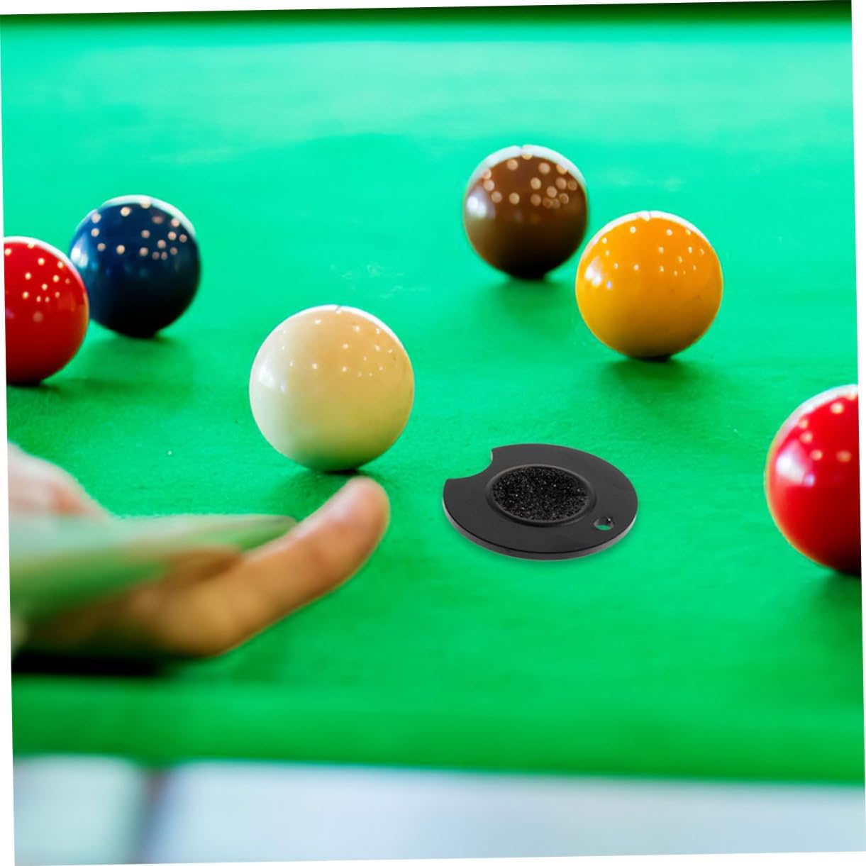 Toddmomy Billiard Accessories Pool Cue Billiard Cue Re Tools Billiard Cue Tip Compressor Pool Table Felt Cleaner