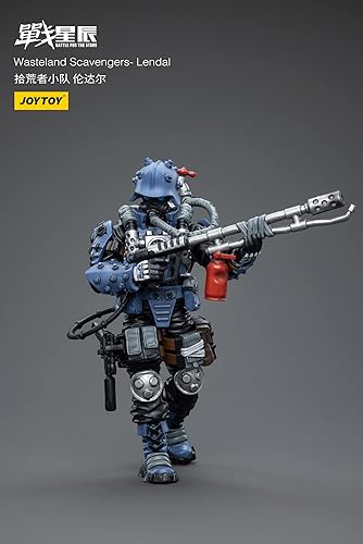 Miniatura 6 de Pipigirl Figuras de acción de soldado 118, kits de modelos de soldado de los carroñeros de tierra baldío de 4 pulgadas (4 pulgadas)