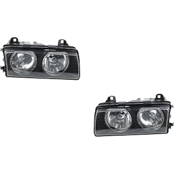 Johns Scheinwerfer Halogen passend f r BMW 3er E36 09/94-04/99 FF H7 Satz Links Rechts