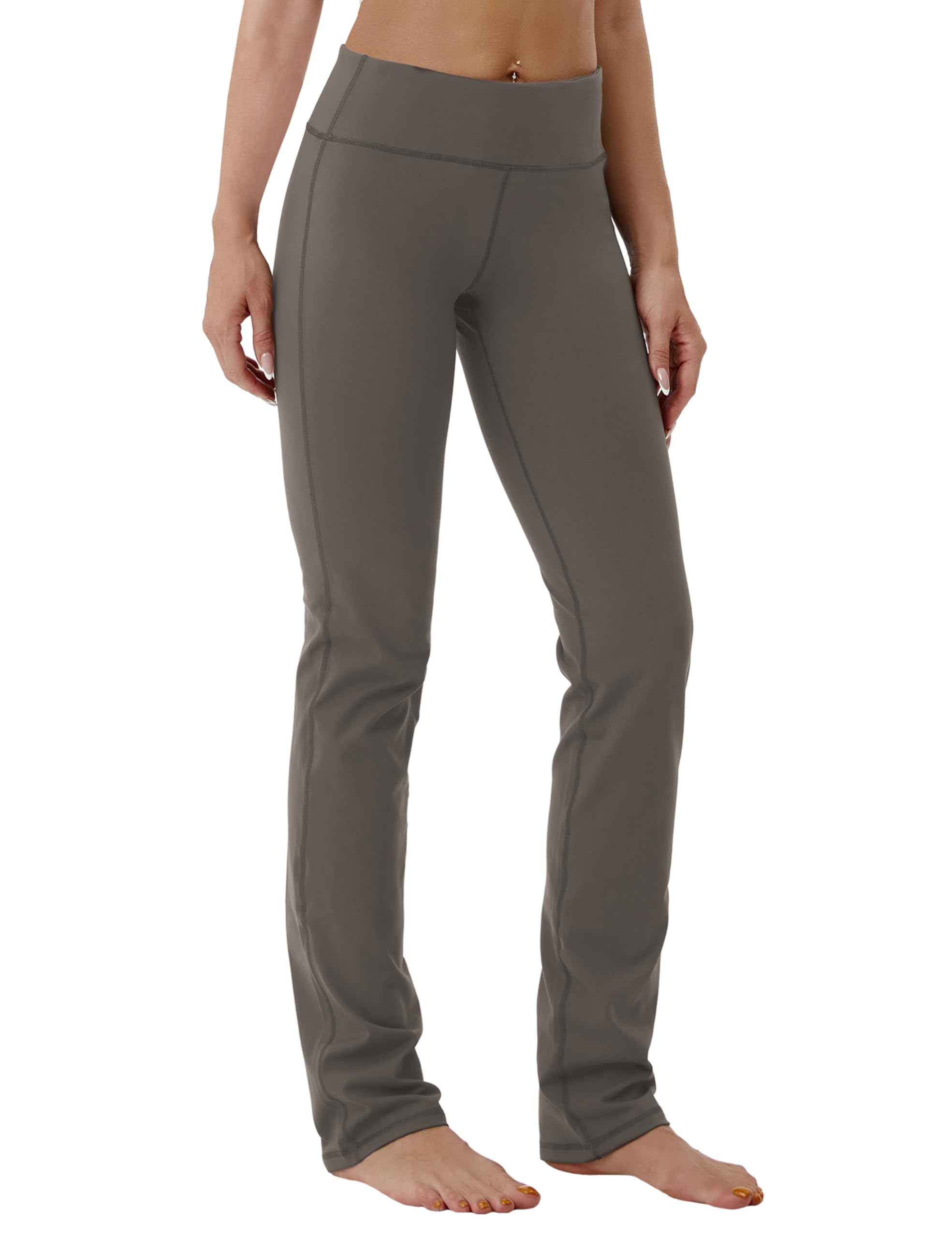 BUBBLELIME 29"/31"/33"/35"/37" Women's High Waist Straight Leg Yoga Pants Tummy Control Workout Pants with Pockets
