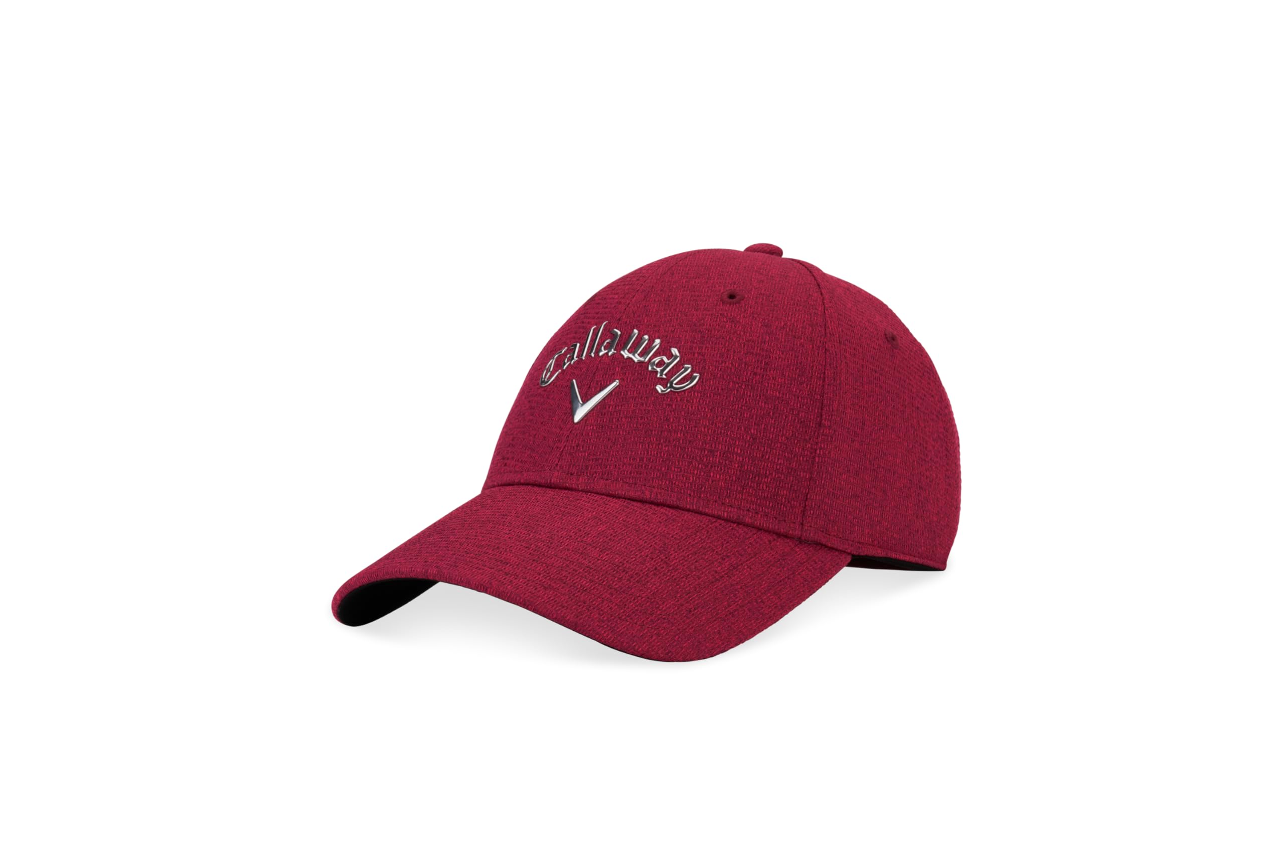 Callaway Golf Women's Liquid Metal Cap, Red Plum/Silver