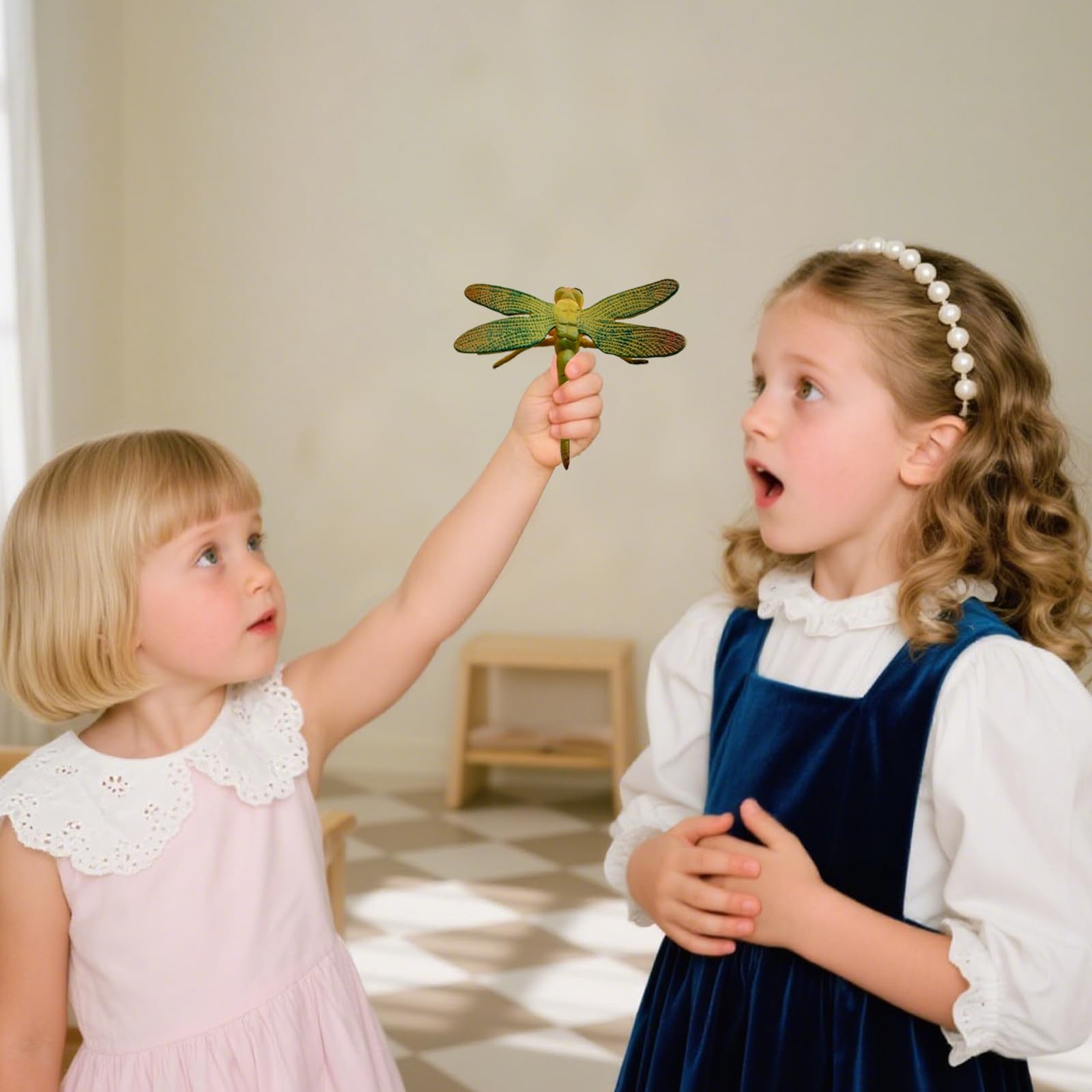12 PCS Mini Beasts for Kids Small Insect Butterfly, Dragonfly, Bee, Ladybird, Spider - Image 3