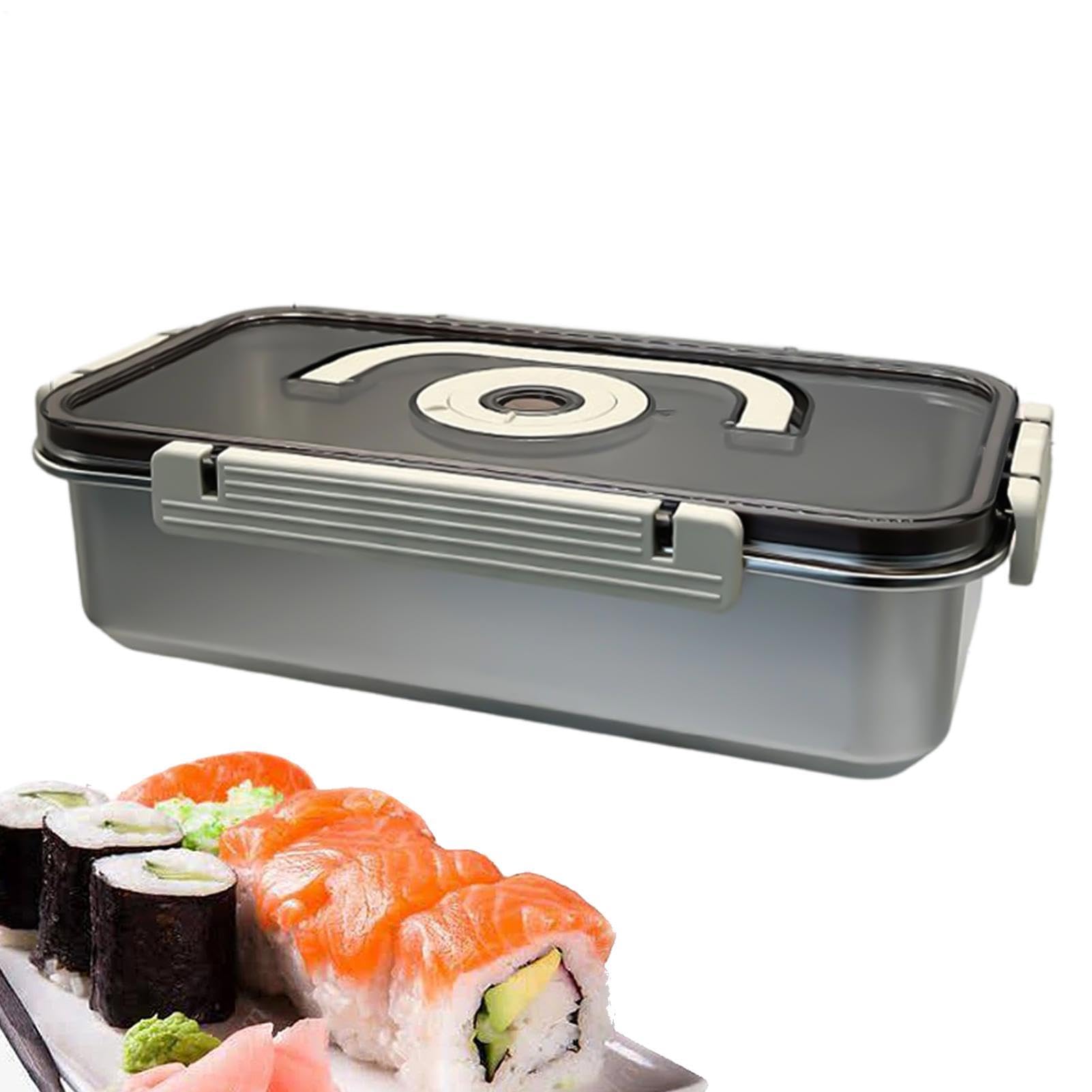 Boîte en acier inoxydable étanche pour transporter vos repas