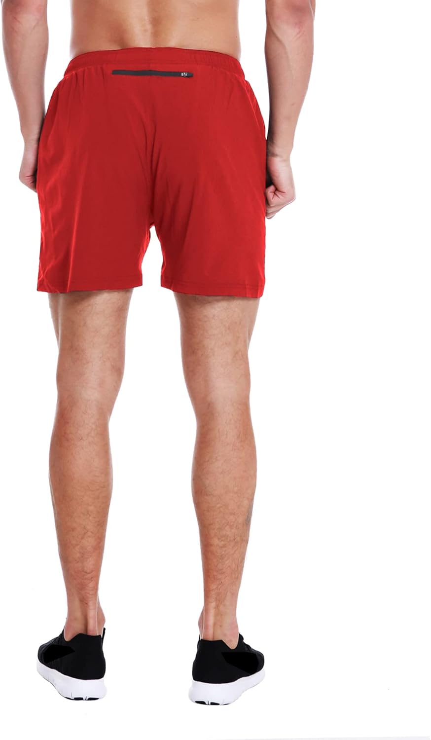 EZRUN Men's 5 Inches Running Workout Shorts Quick Dry Lightweight Athletic Shorts with Liner Zipper Pockets - Image 3