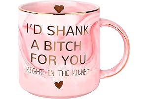 Novelty Coffee Mug: Perfect Friendship Valentine's Day Gift for Besties
