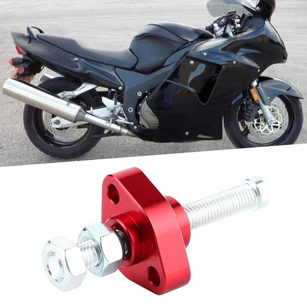 Yctze Tendicatena a camme, Guarnizione tendicatena tendicatena Componenti Moto Adatta per CBR600F F3 F4 F4i CBR900 RR CBR900F(Rosso)