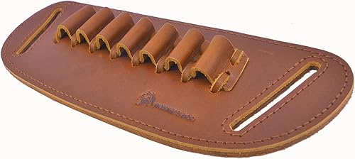 Miniatura 7 de Cartucho de cuero para cinturón de soporte de bucle para cinturón de funda deslizante para .30-30 .357 .308 .45-70 30-06 12GA 16GA 20GA