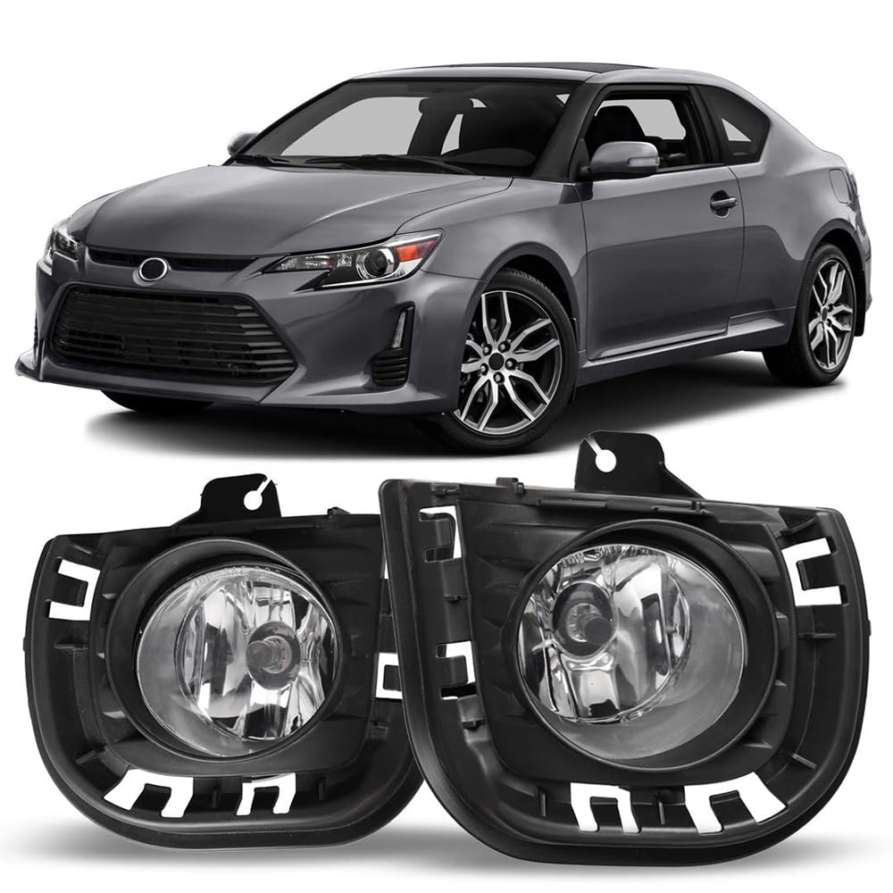 Winjet Fog Lights for [2014 2015 2016 Scion tC] Driving Fog Lights + Switch + Wiring Kit