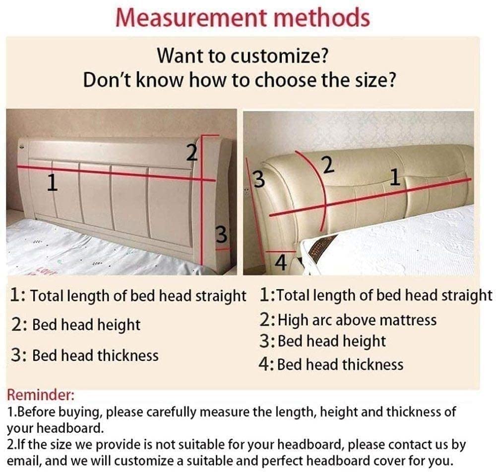 Fodera per testiera in tessuto elastico per testiera cuscino per testiere Funda De Cabecero Cama cuscino per testiera letto (colore: #2 dimensioni: 150 cm)