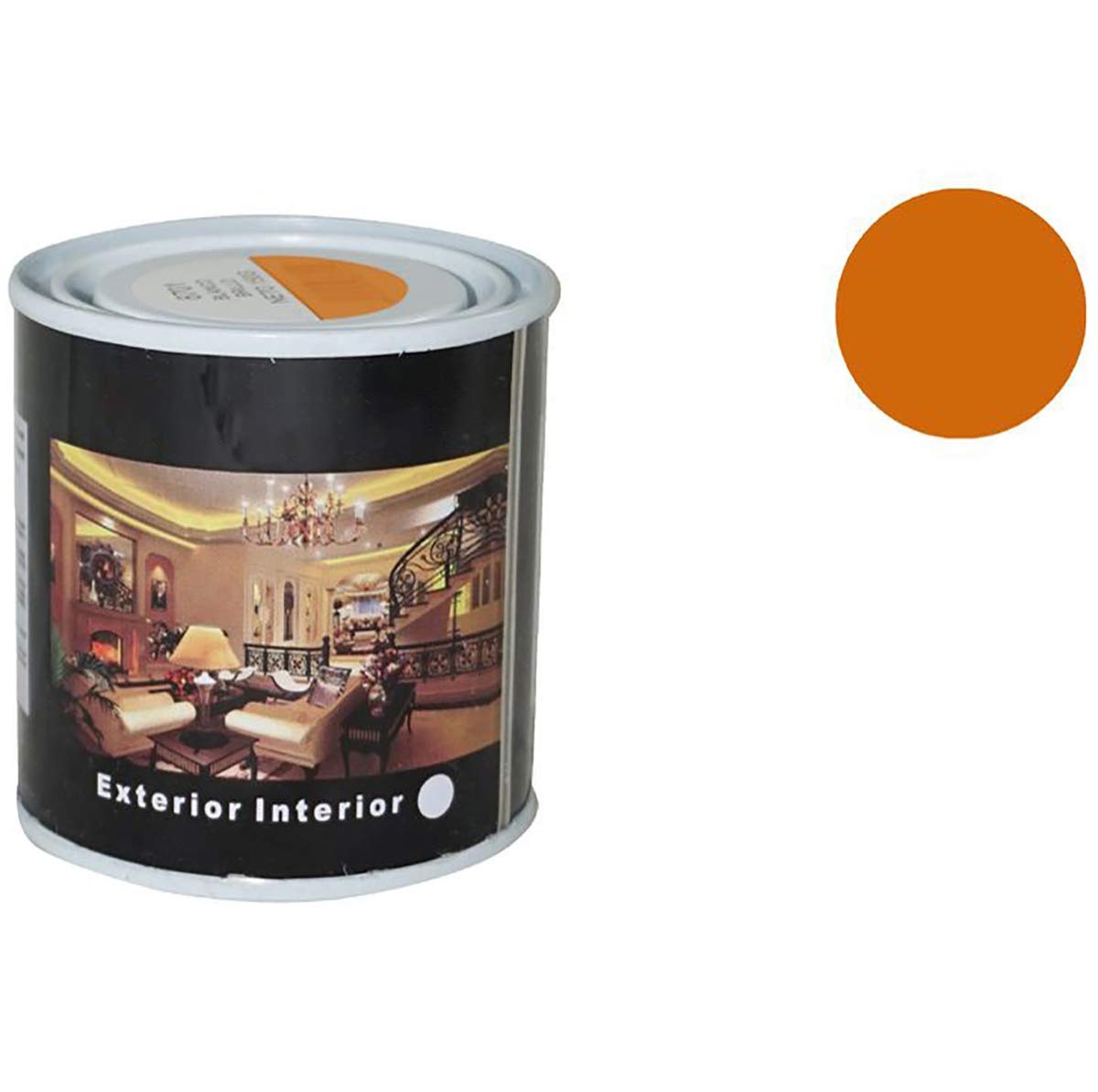 H HANSEL HOME Pintura Esmalte al Disolvente para Madera y Metal, Pintura Alquidica de Rápido Secado para Superfícies Interiores y Exteriores(Negro Satinado, 125 ML) — view 61