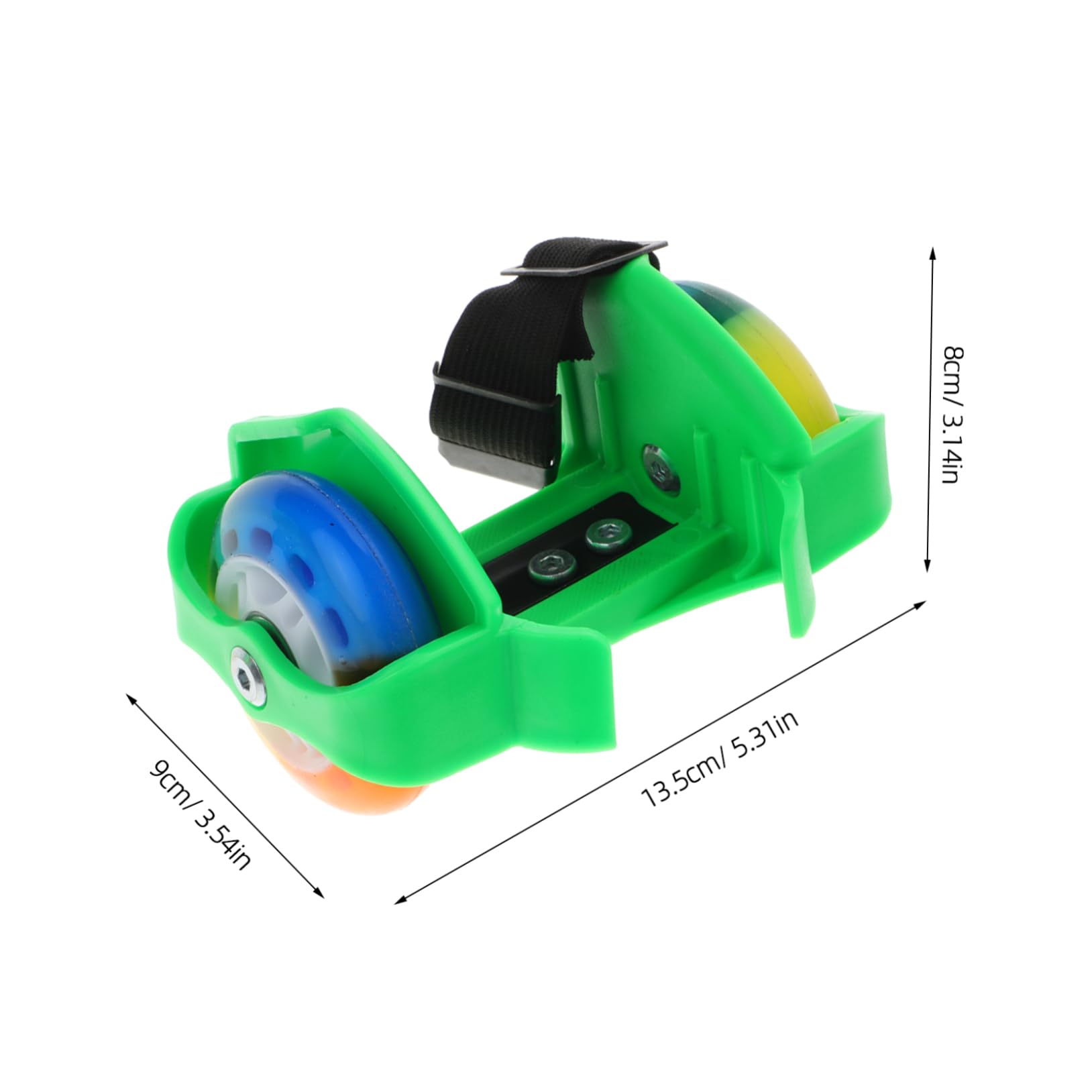 Toddmomy Glowing Roller Skates for Boys and Girls Training Skates Comfortable Fit Easy Adjustment Stylish Design