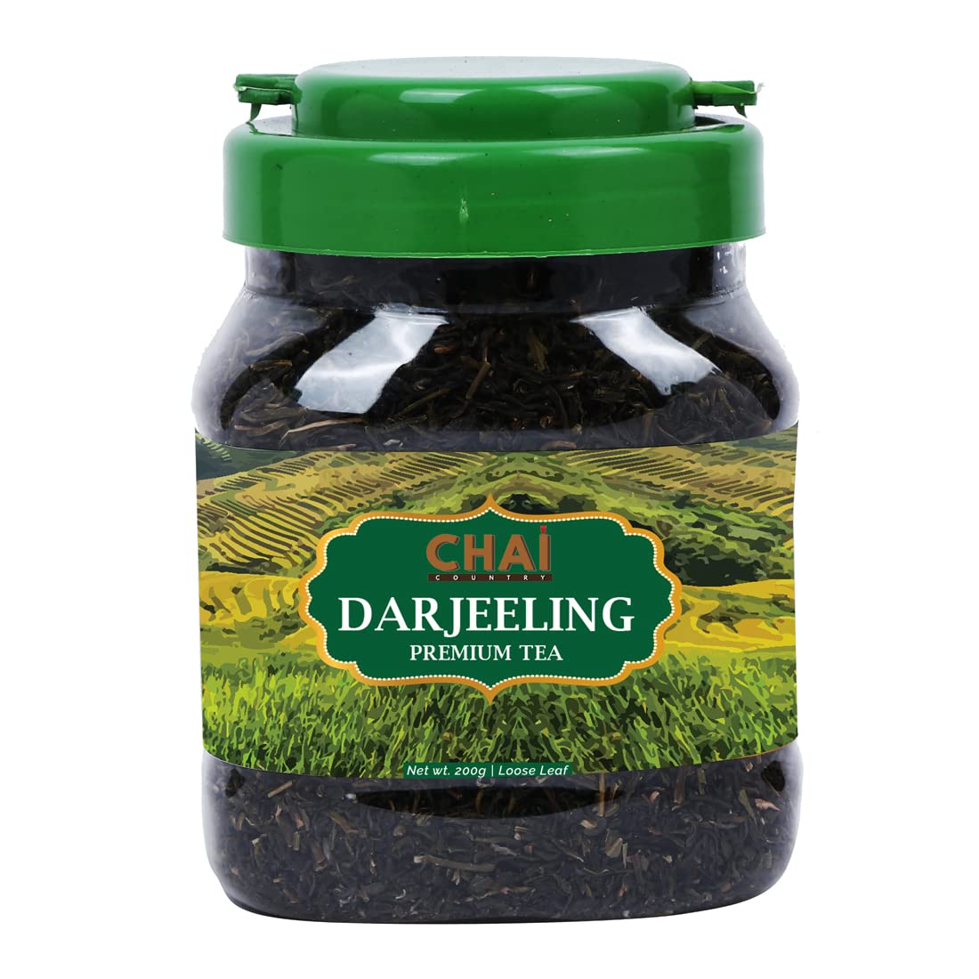 Karma Kettle Chai Country Darjeeling Premium Black Tea long leaf Tea - 200 gm Jar (B09MJ28YRN) Amazon Price History, Amazon Price Tracker