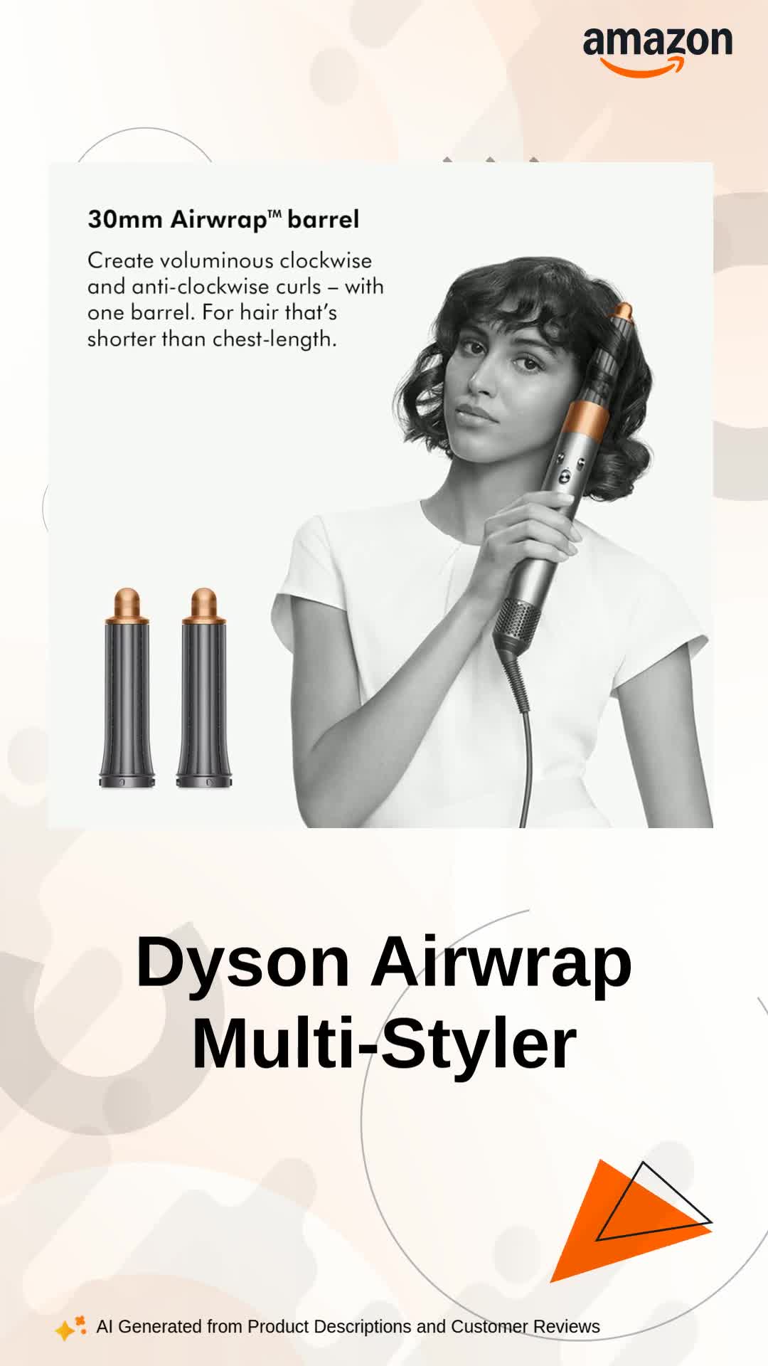 Dyson Airwrap Multi-Styler Nickel/Copper (Valentine's Special-Get