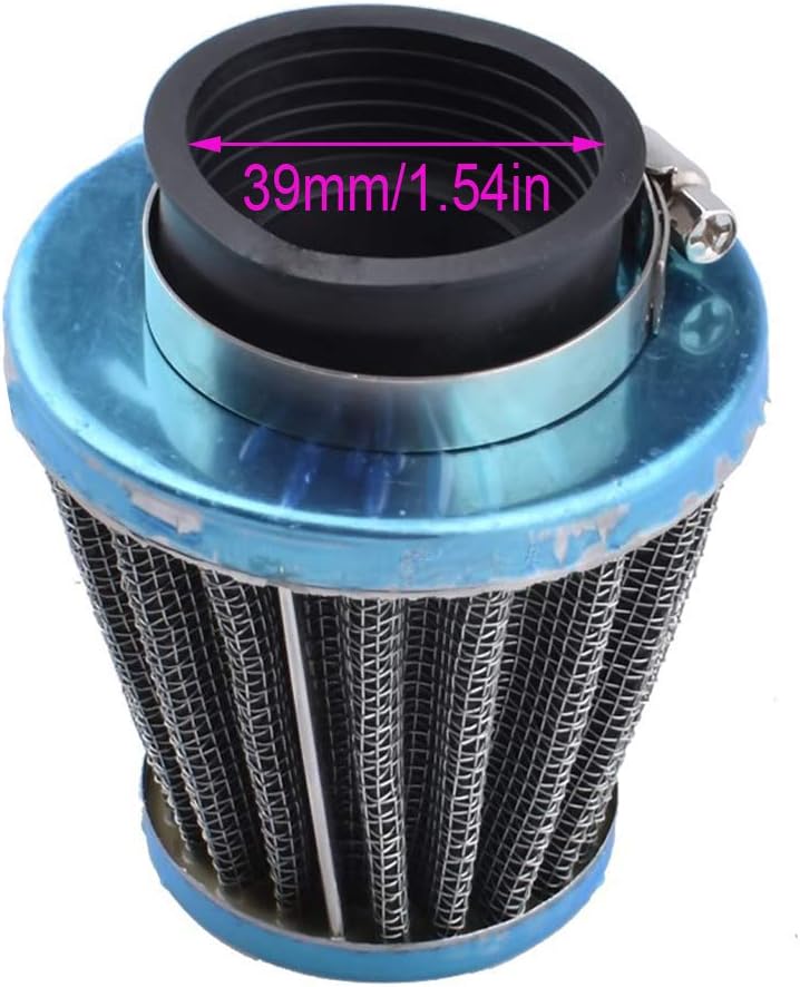 Racing Ignition Coil 5 Pins AC CDI 39mm Air Filter Spark Plug for GY6 4-Stroke Engine 139QMB 152QMI 157QMJ 50cc-150cc Scooter ATV Go Kart Moped Quad Pit Dirt Bike by TOPEMAI