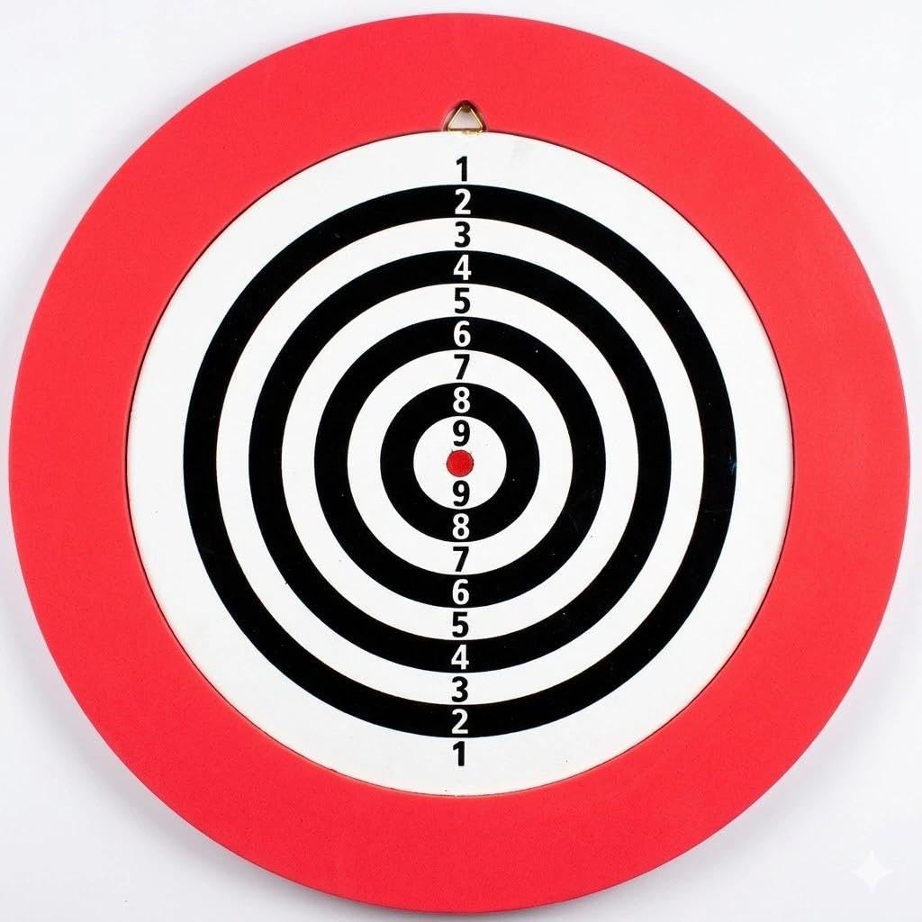 Dart Catchring Surround, Surround Auffangring Dart Backboard, Sirve para Proteger Las Paredes Alrededor de la Diana, 4 Piezas