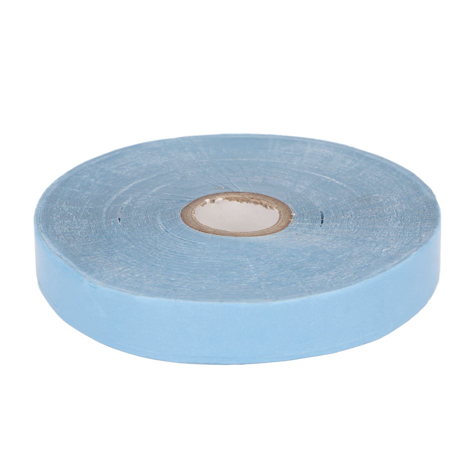 Nastro biadesivo per parrucche 36 metri, adesivo forte, nastro di supporto in pizzo con colla blu, per parrucche, estensioni dei capelli, adesivo per parrucchino largo 2 cm