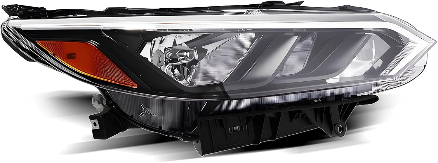 Nakkaa Passenger Side Headlight Assembly Compatible with Sentra S/SV 2024-2025 Headlamp 260106LY0A (Right)