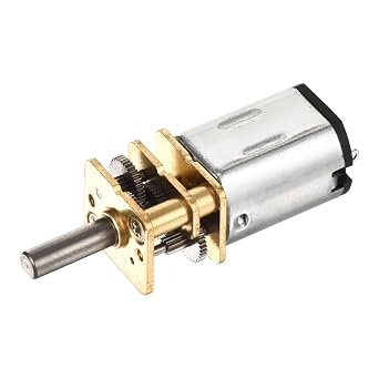 DMiotech 3V 15RPM Rated Torque 4 Output Shaft Length 10mm Micro DC Speed Reduction Motor Mini Metal Gearbox Motor for RC Car Robot Model DIY RC Toys Engine