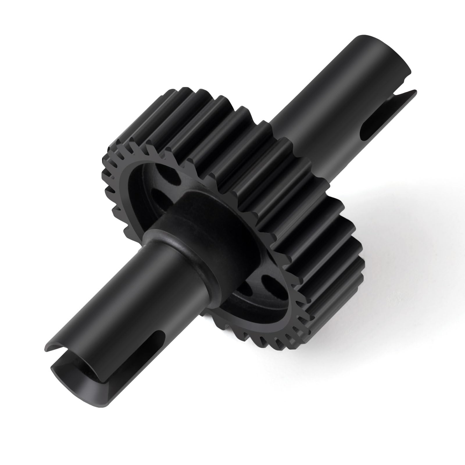 AXspeed RC Car Transmission Straight Gear Set Steel Straight Shaft Gear Gearbox Gear for Losi 1/24 Micro-B 1/28 Micro-T RC Car