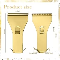 Vista 15 de Ripeng 16 Pieces Brick Wall Clips and Hooks for Hanging Outdoors No Drill, Brick Hangers Fit 2-1/4 to 2-3/8 Inch Hooks to Hang Wall Decor, Pictures