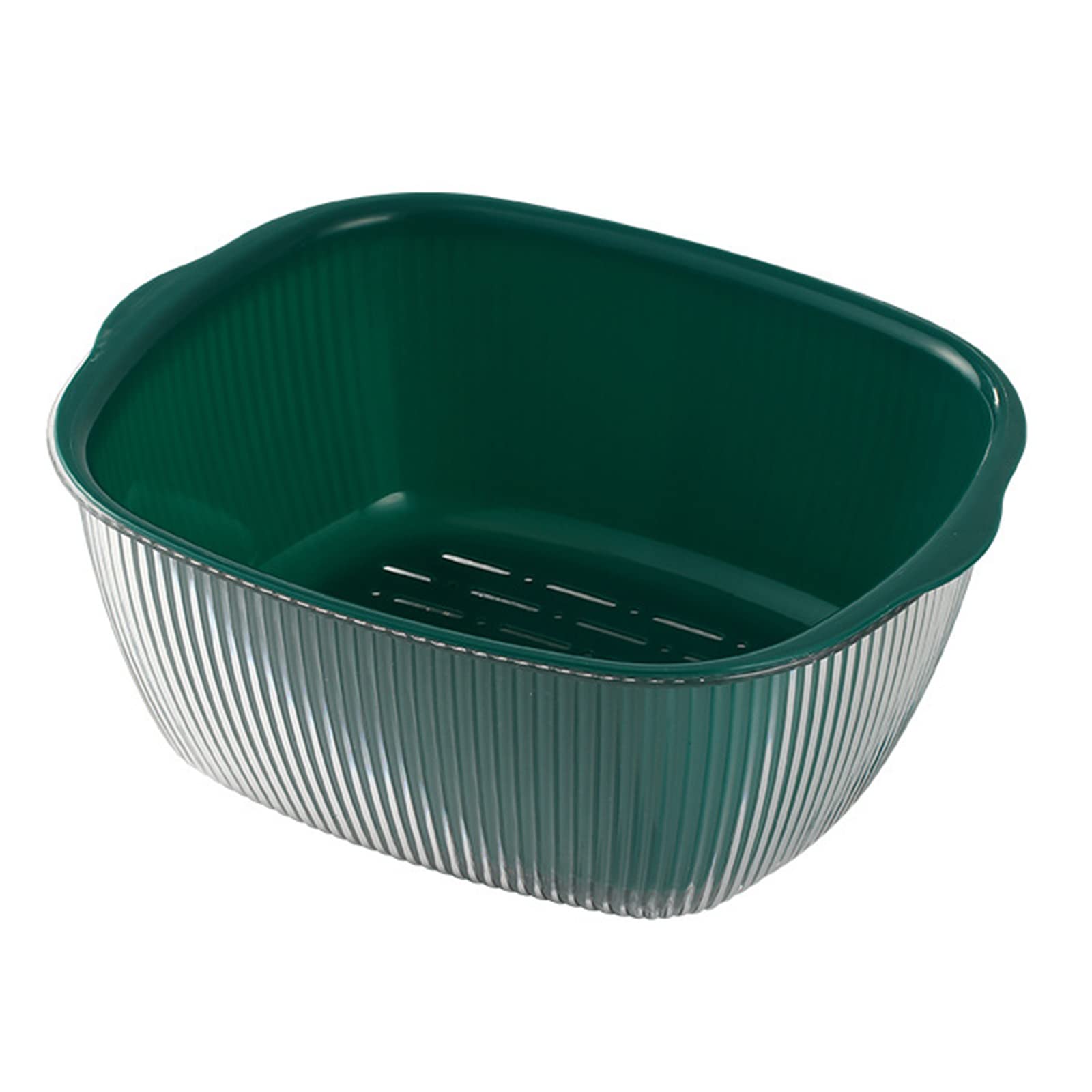 Buxuaaaa Layer Wash Basin Multi-purpose Colanders Strainers for Fruits Vegetables to Use and Home Tool Kitchen Drain Basket