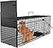 Amagabeli Garden Home Rattenfalle Lebend Lebendfalle 78x26x29cm Tierfalle Als Groß Marderfalle Lebendfalle Marder Lebendfalle Katze Fuchsfalle Rattenfalle Mit Falltür