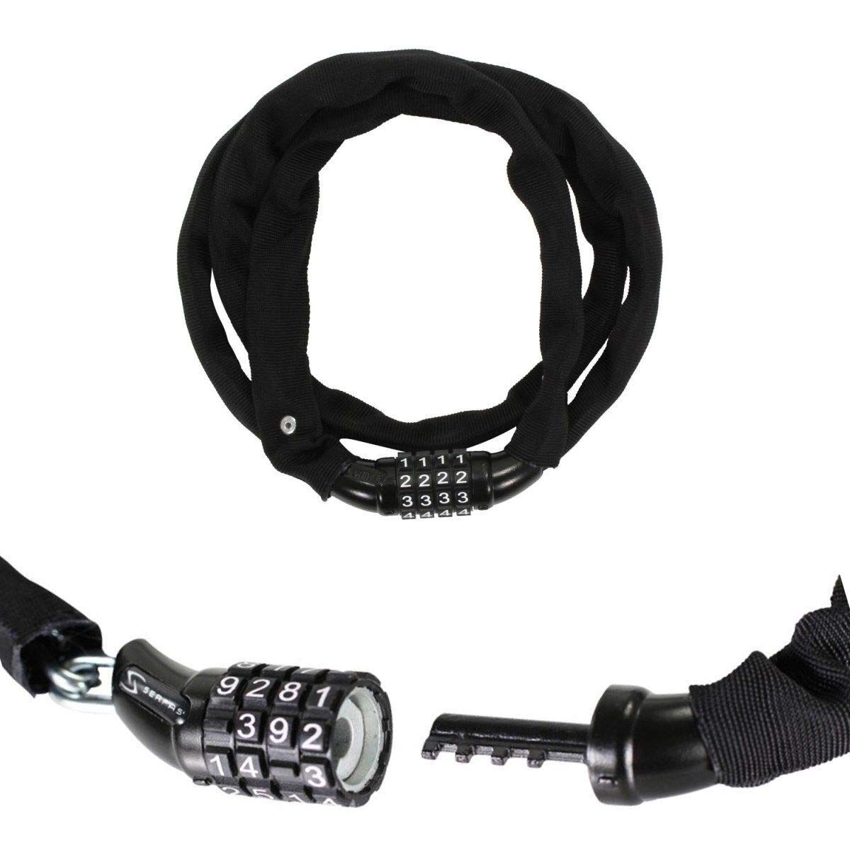 Serfas LL-2 Mini Chain Combo Bike Lock
