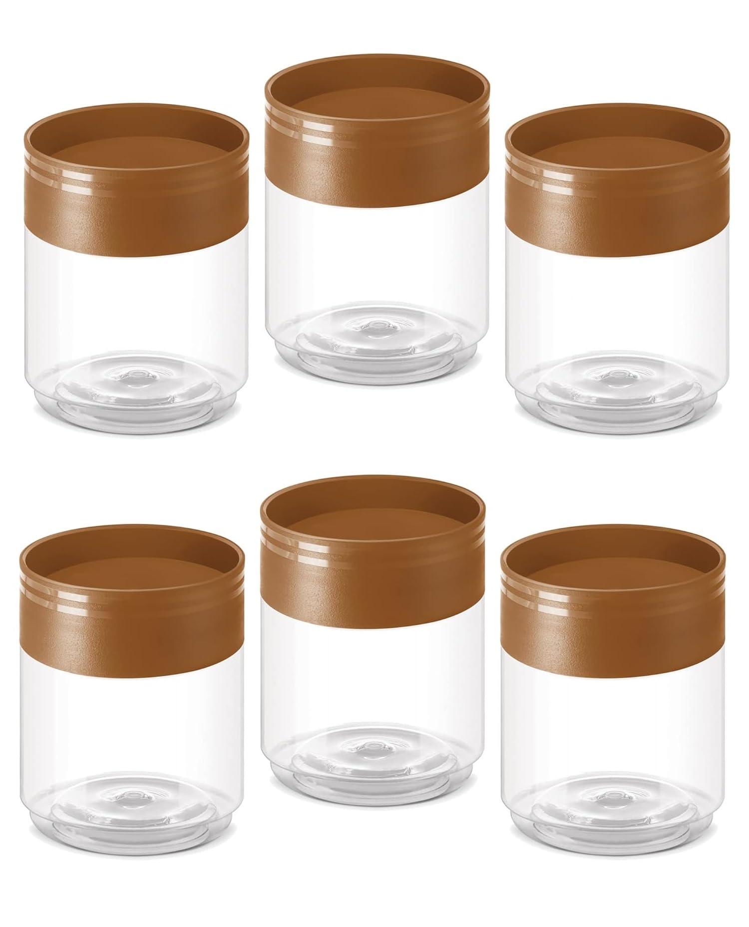 VRISTO 100ml Plastic Storage Jar and Container Set, Airtight & BPA Free Containers for Kitchen Storage, Grocery and Spice Kitchen Container Stoarge (Set Of 6) (B0DFLY2VHG) Amazon Price History, Amazon Price Tracker