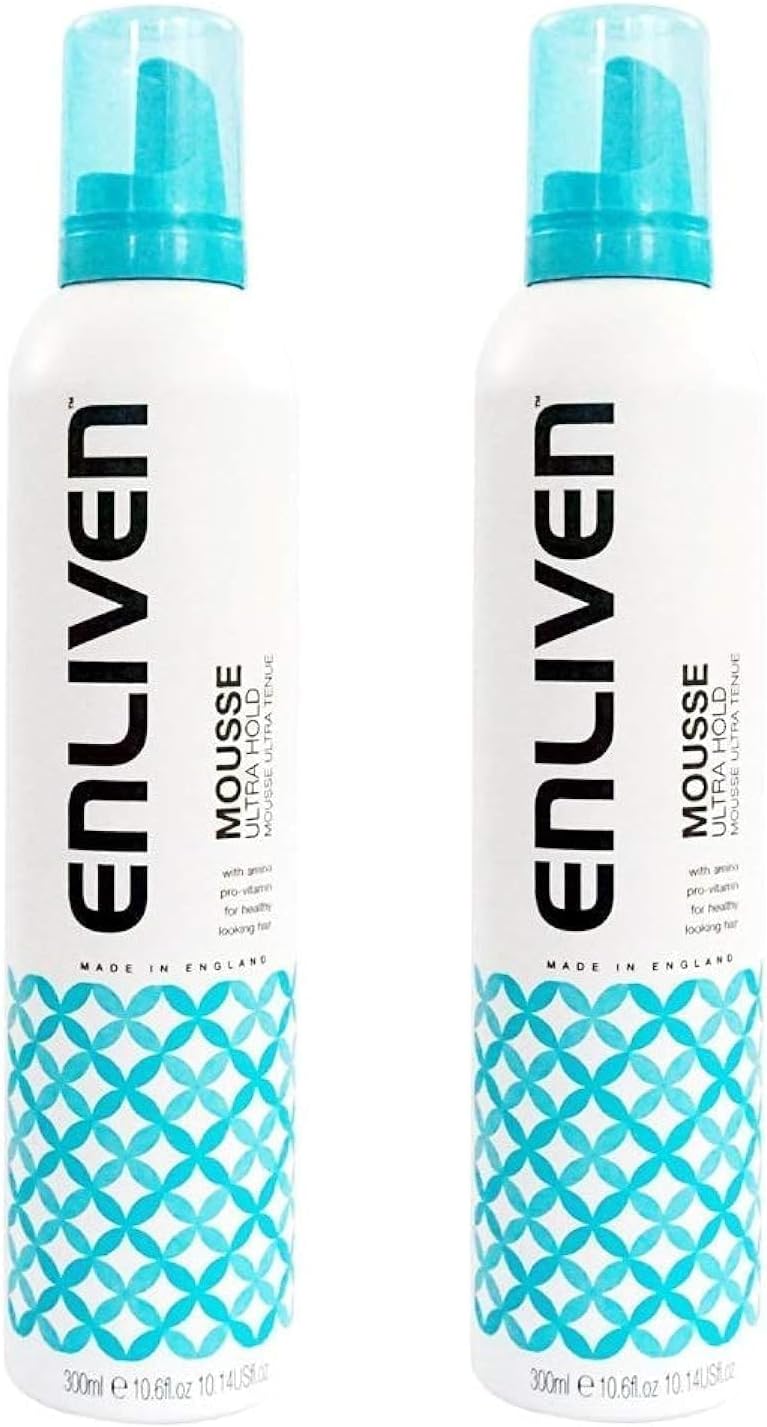 Enliven Pro V Hair Mousse, 300ml Pack Of 2