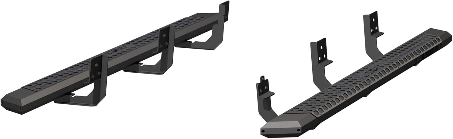 ARIES 2556006 AdvantEDGE Black Aluminum 85-Inch Truck Running Boards, Select Dodge, Ram 1500, 2500, 3500, 4500, 5500