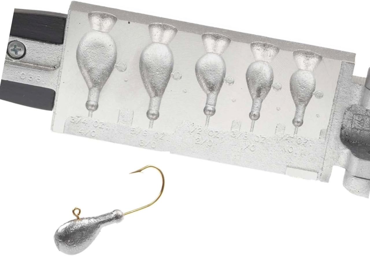 Do It Mold Flat Head Jig Sz: 1/4, 3/8, 1/2, 5/8, 3/4 OZ