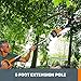 Worx WG321 20V Power Share JawSaw Cordless Chainsaw with 5ft Extension Pole