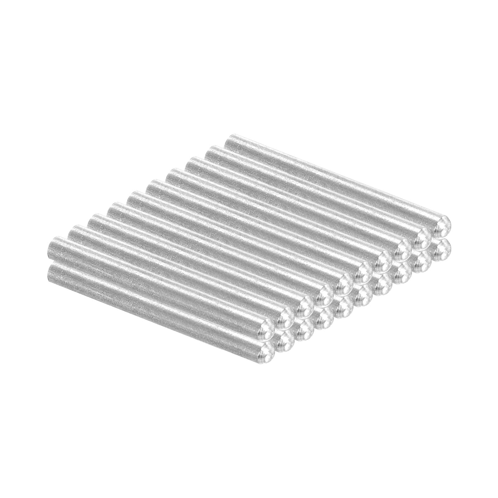 PATIKIL 304 Stainless Steel Dowel Pins 3.5x50 mm (3/16" Dia)