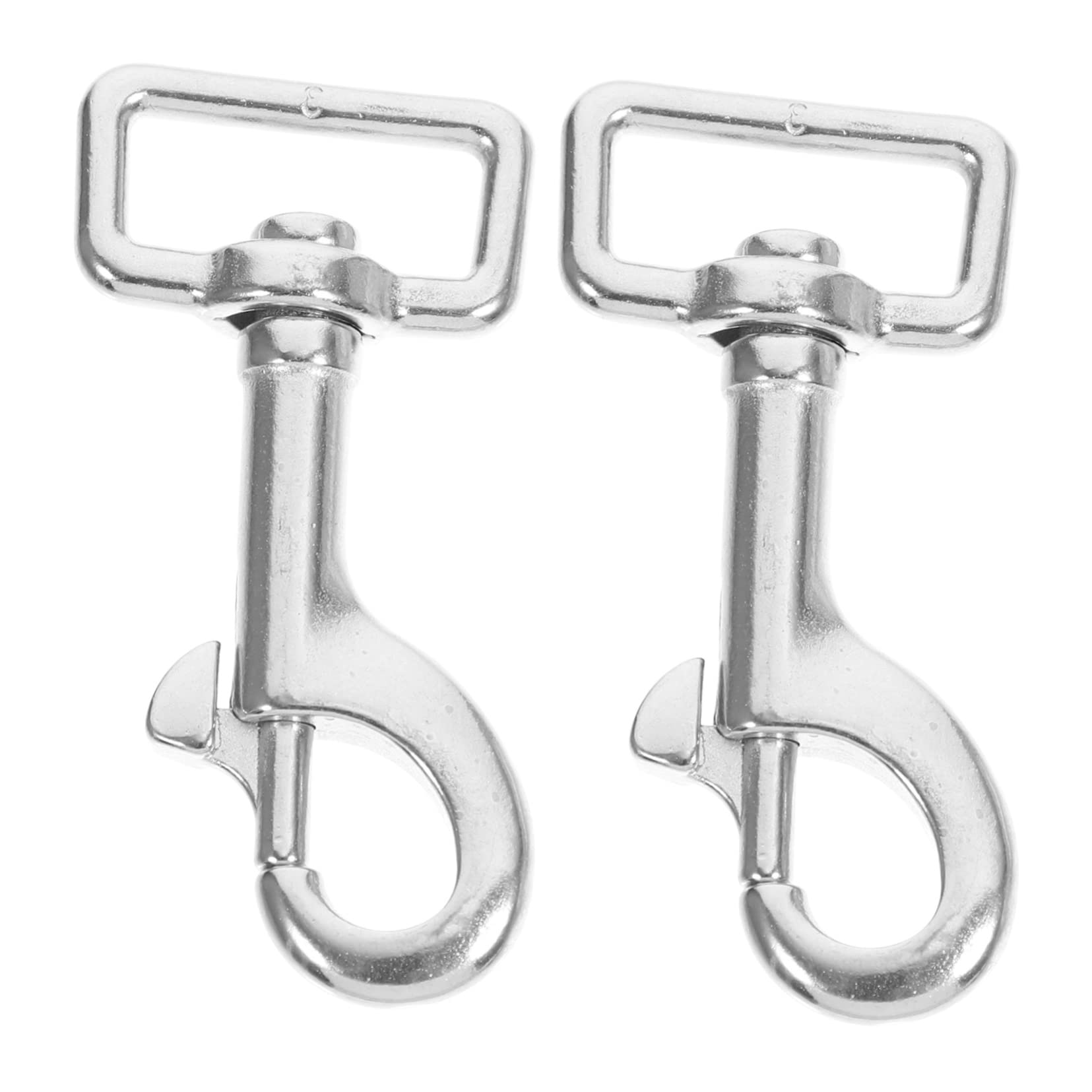 NAMOARLY Dog Leash Chain Hook Heavy Duty Swivel Snap Hooks Pet Leash Clip Trigger Clip Clasp Easy to Use