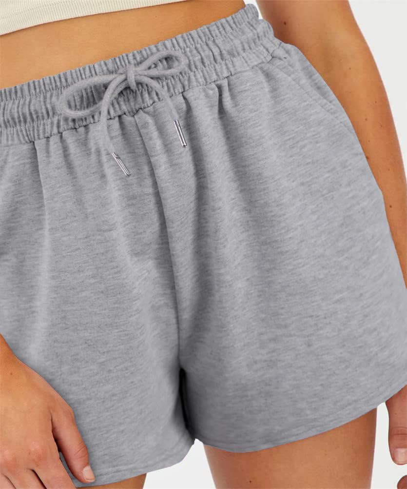 Sofia's Choice Womens Shorts Drawstring Elastic Waist Casual Summer Workout Running Gym Shorts - Image 3