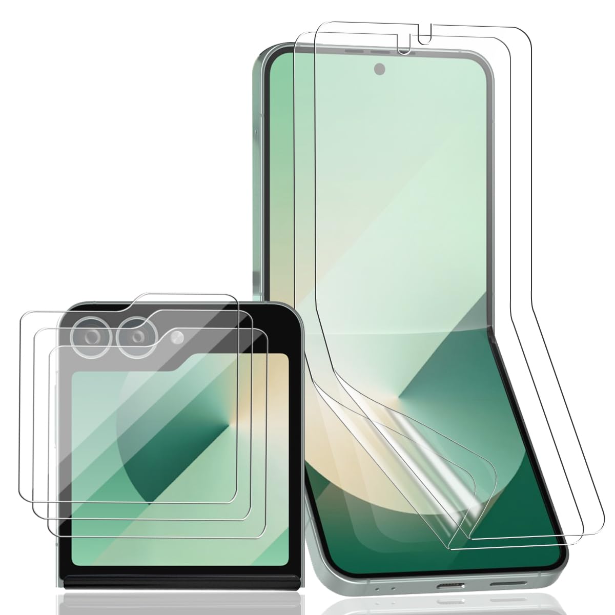 Amazon | 【5枚セット】Galaxy Z Flip6 フィルム SC-54E Z Flip5