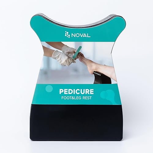 NOVAL Pedicure Foot Rest Stand - Portable Pedicure Foot Stand
