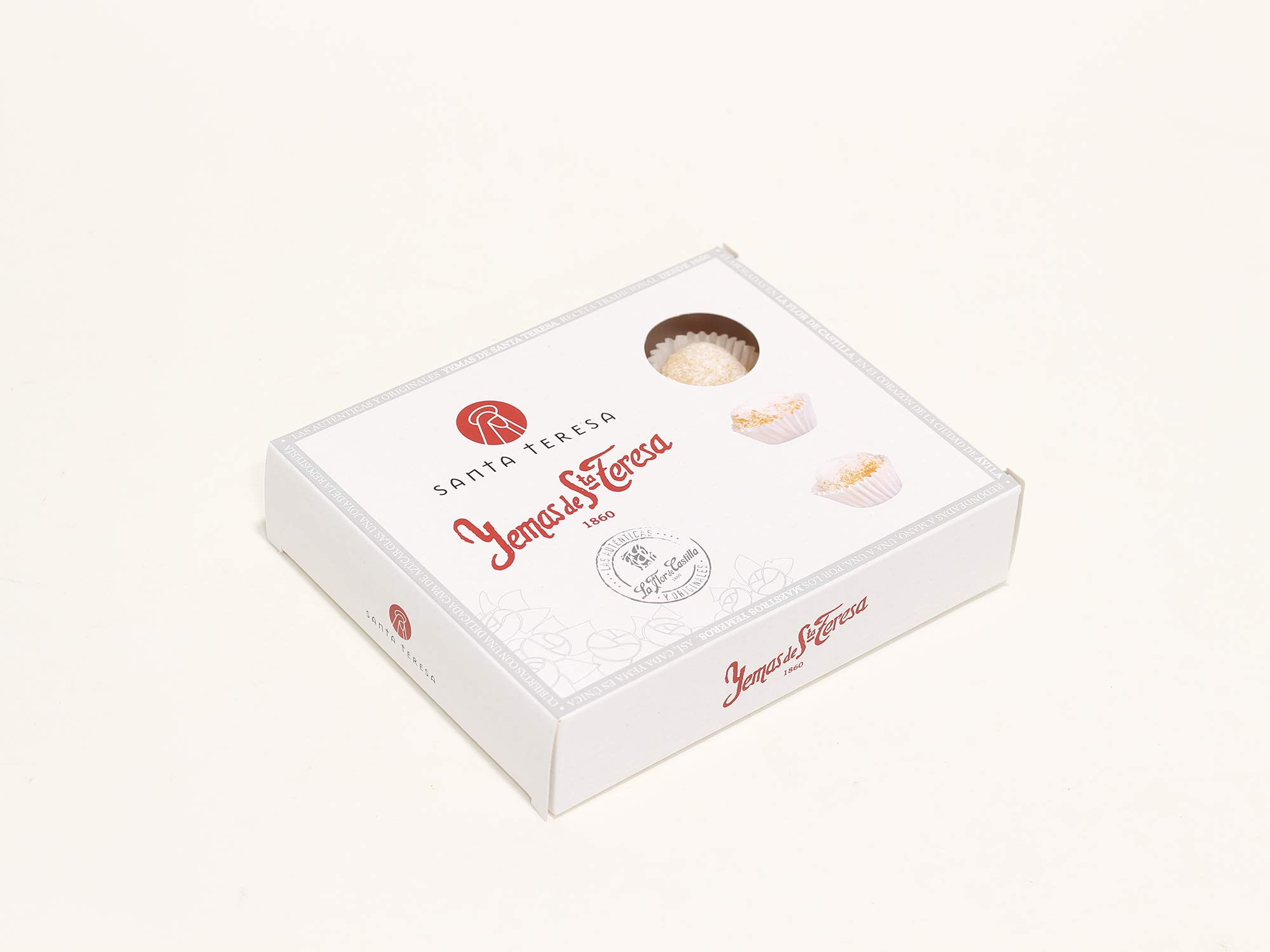 Santa Teresa Pack 3 Cajas Yemas Santa Teresa Ávila Sabor Tradicional Dulce Gourmet 36 Unidades 420 Gr
