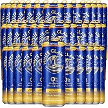 White Claw 36 Pack 0% Alcohol Mango Passion Fruit, Non-Alcoholic Premium Non-Hard Seltzer | 15 Calories, Gluten Free, Hydrating Electrolytes
