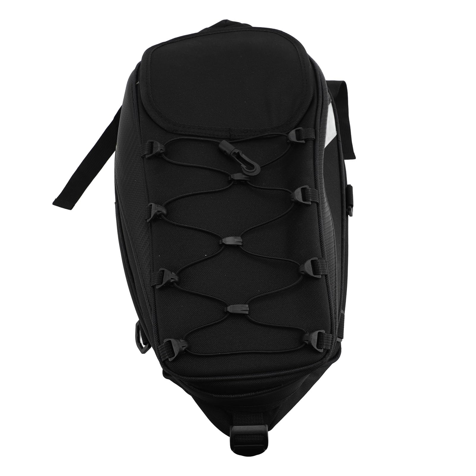 Borsa per casco da moto in tessuto Oxford da 45 l, impermeabile, in rete elastica, con tracolla, per riporre guanti, vestiti e altri oggetti