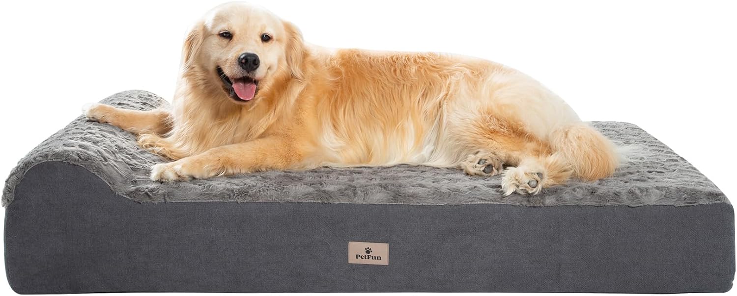 Jumbo Cama de Perro Ortopédica para Perros Grandes Mexico Ubuy