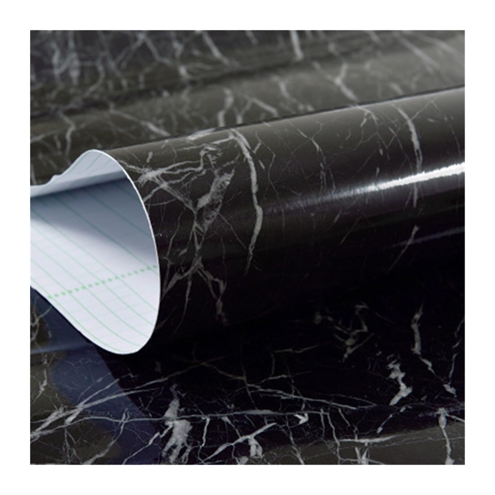 Foelanne Color6 Back Self Adhesive Wallpaper, Marble Contact Paper Self-Adhesive Vinyl Wallpaper Multicolor 40Cmx100-1000Cm(,40Cmx100cm)